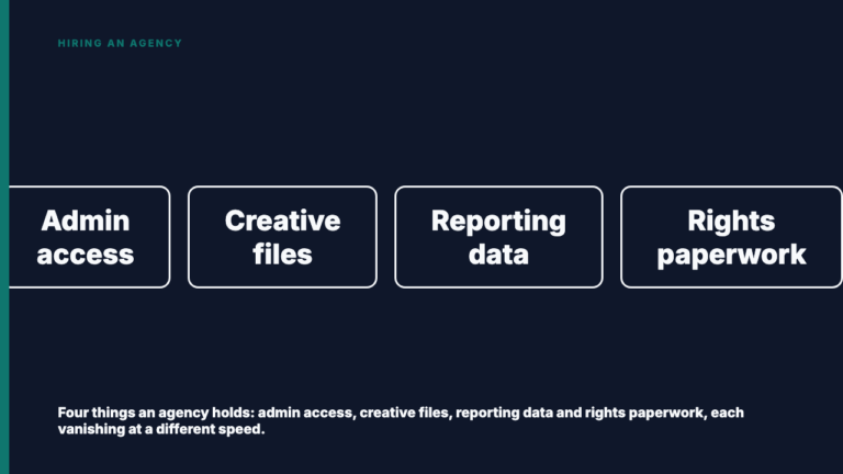How to Leave a Social Media Agency Without Losing the History
